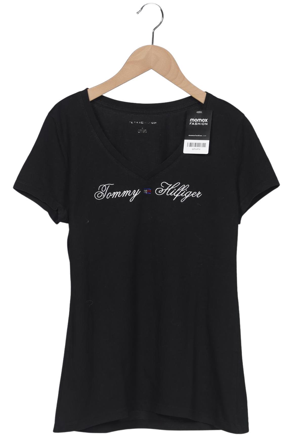 

Tommy Hilfiger Damen T-Shirt, schwarz, Gr. 36