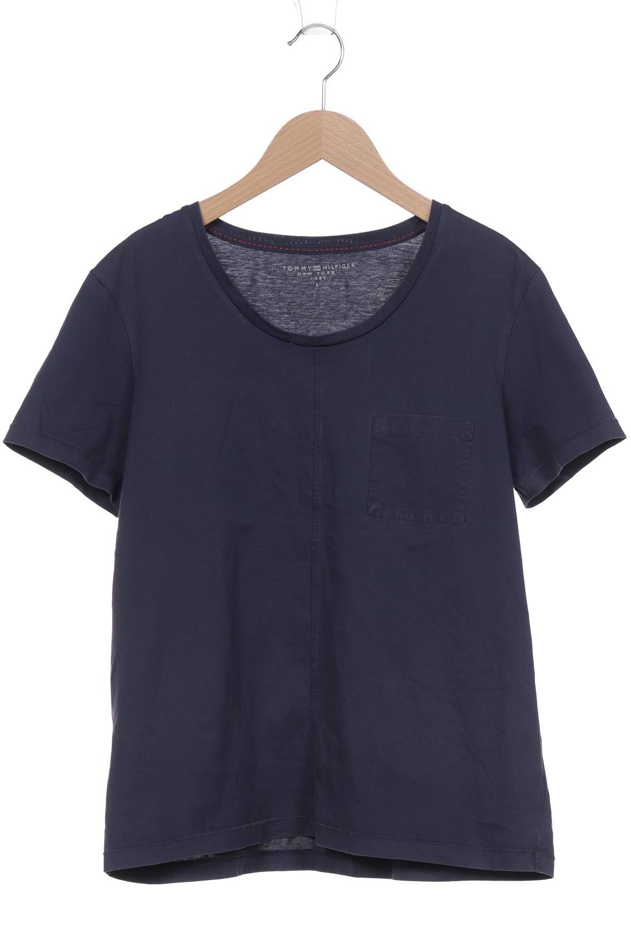 

Tommy Hilfiger Damen T-Shirt, marineblau, Gr. 42