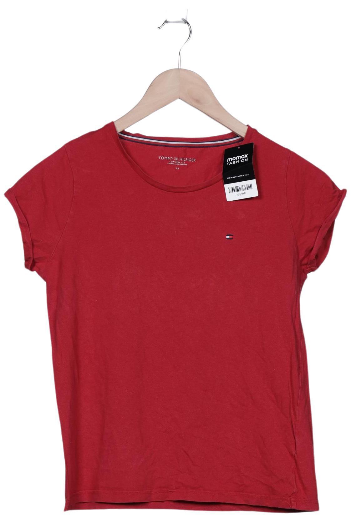 

Tommy Hilfiger Damen T-Shirt, rot, Gr. 34