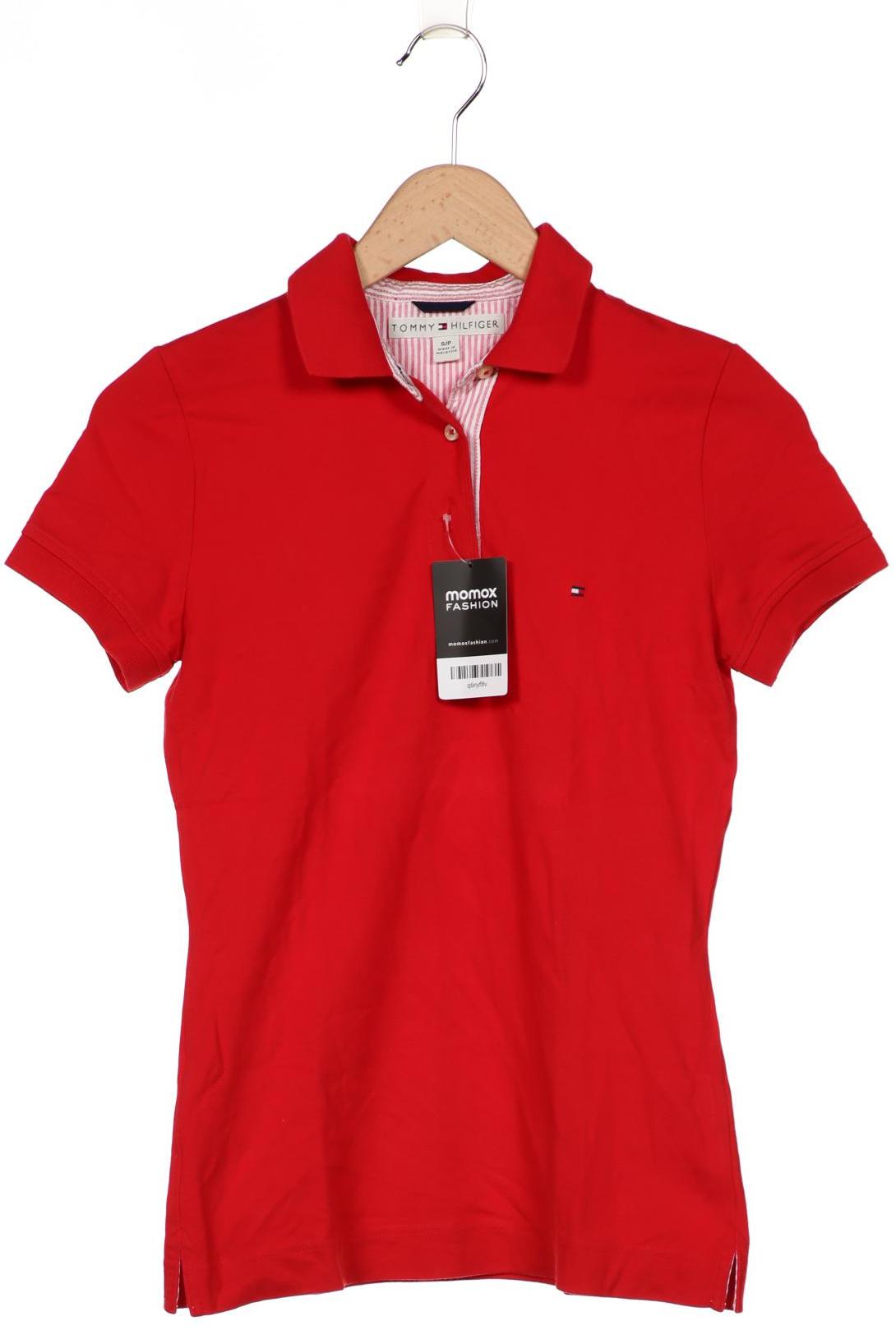 

Tommy Hilfiger Damen Poloshirt, rot, Gr. 36