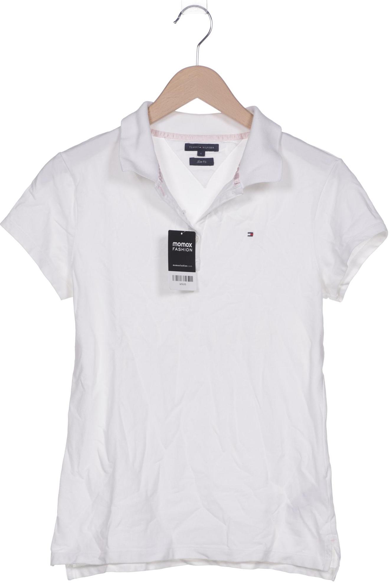 

Tommy Hilfiger Damen Poloshirt, weiß, Gr. 42
