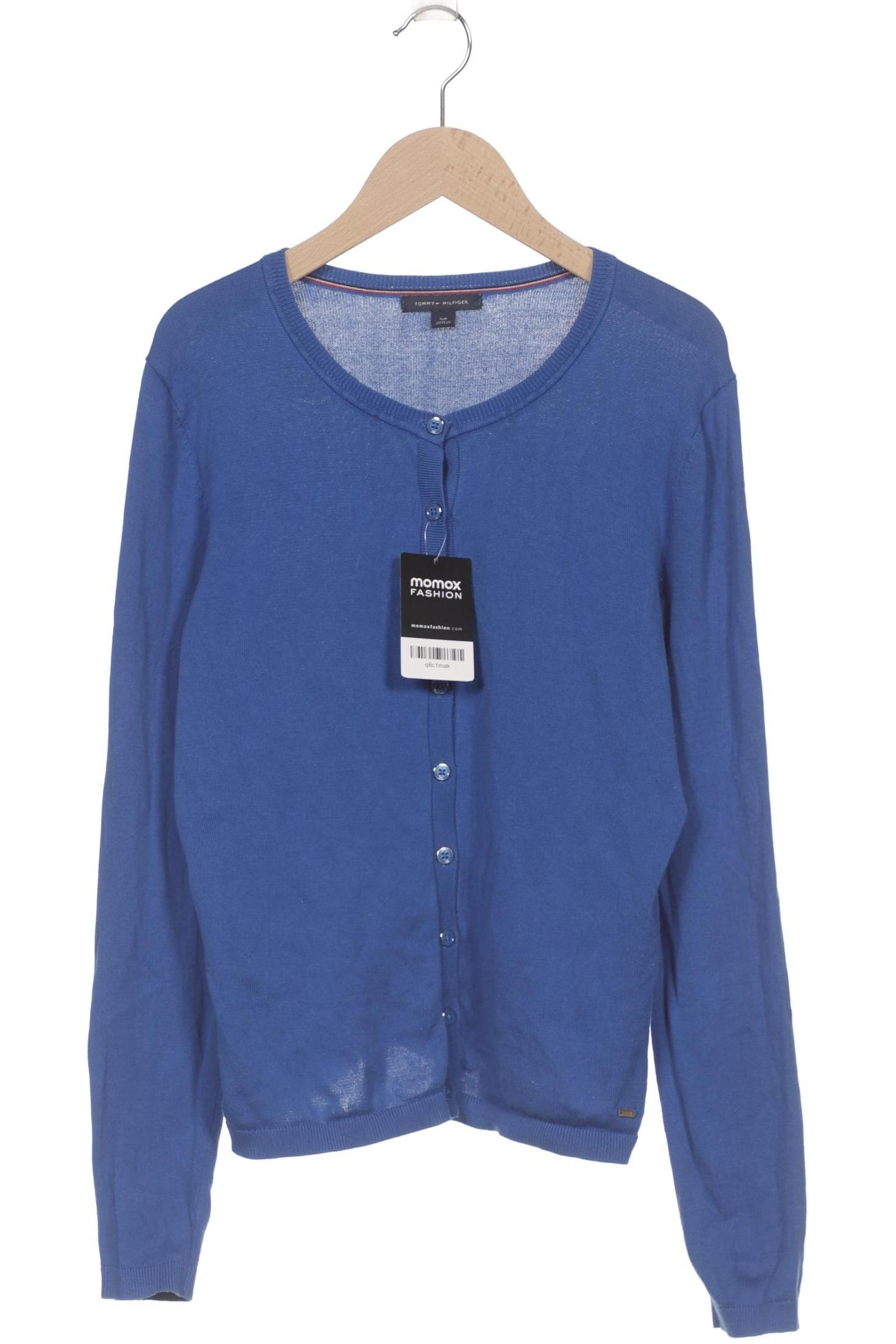 

Tommy Hilfiger Damen Strickjacke, blau, Gr. 36