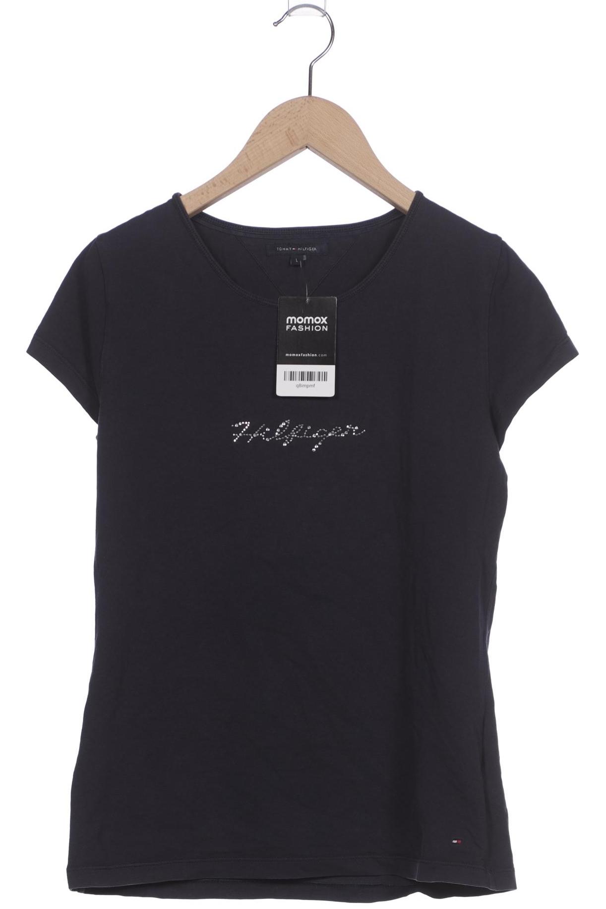 

Tommy Hilfiger Damen T-Shirt, marineblau, Gr. 42