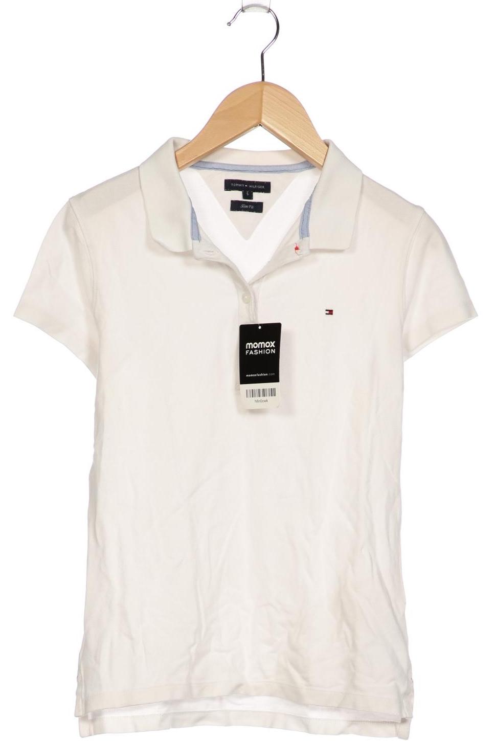 

Tommy Hilfiger Damen Poloshirt, weiß, Gr. 36