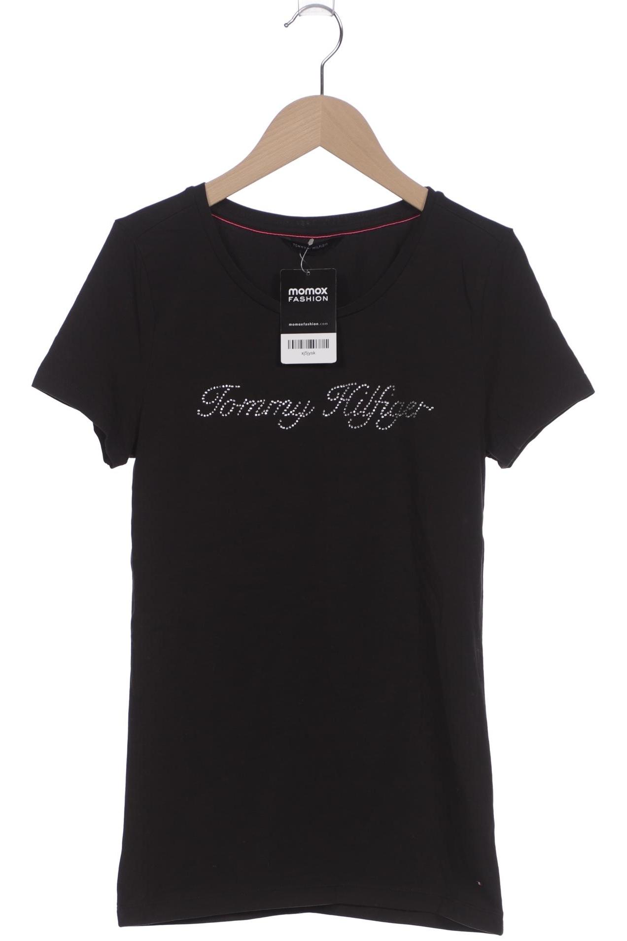

Tommy Hilfiger Damen T-Shirt, schwarz, Gr. 38
