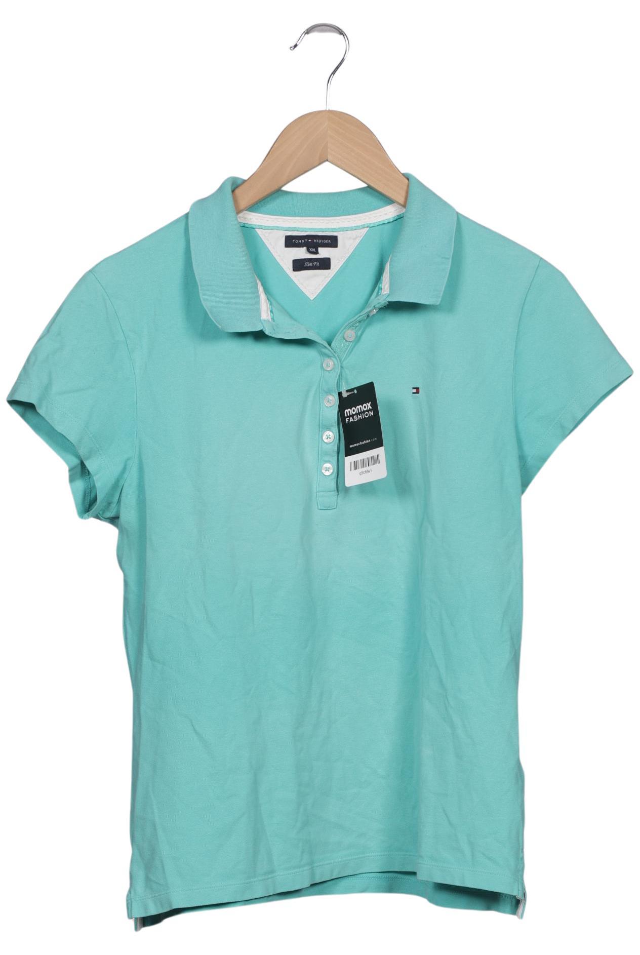 

Tommy Hilfiger Damen Poloshirt, blau, Gr. 46