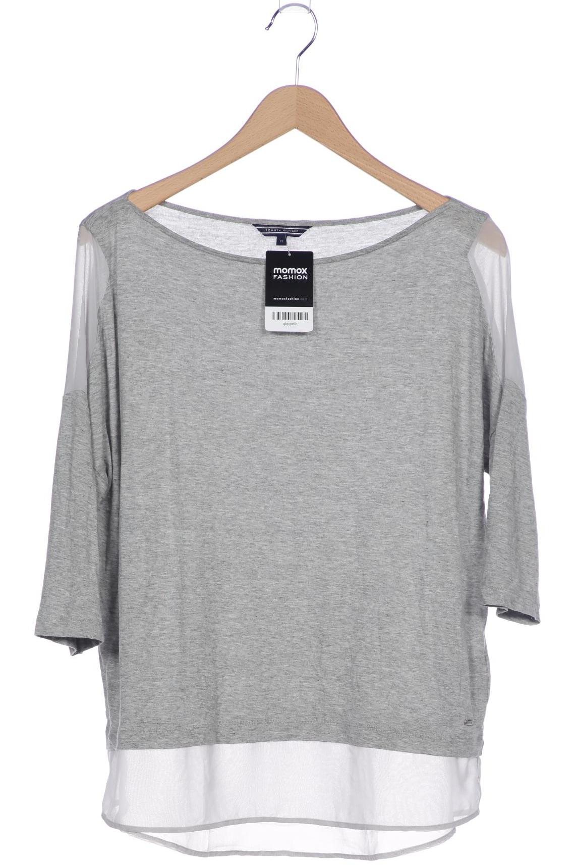 

Tommy Hilfiger Damen Langarmshirt, grau, Gr. 38