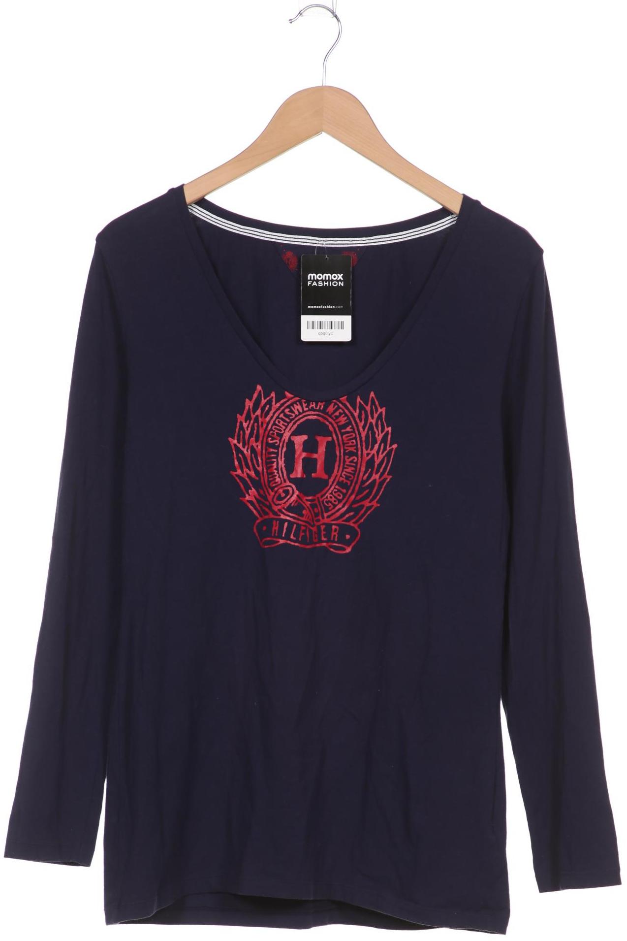 

Tommy Hilfiger Damen Langarmshirt, marineblau, Gr. 44