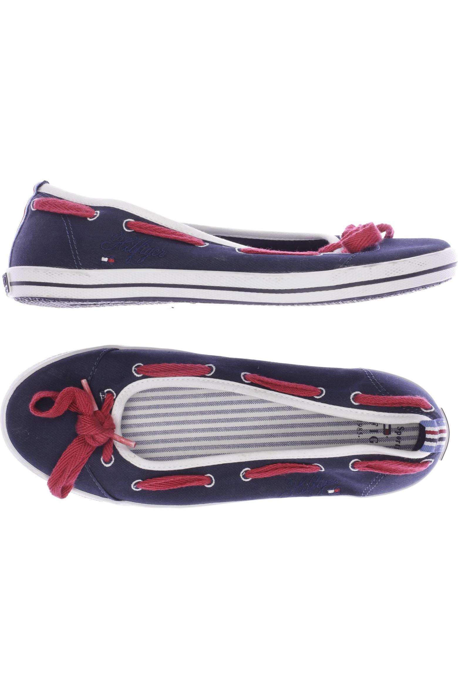 

Tommy Hilfiger Damen Ballerinas, marineblau