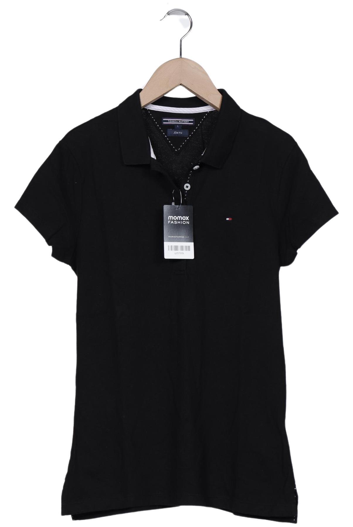 

Tommy Hilfiger Damen Poloshirt, schwarz, Gr. 42