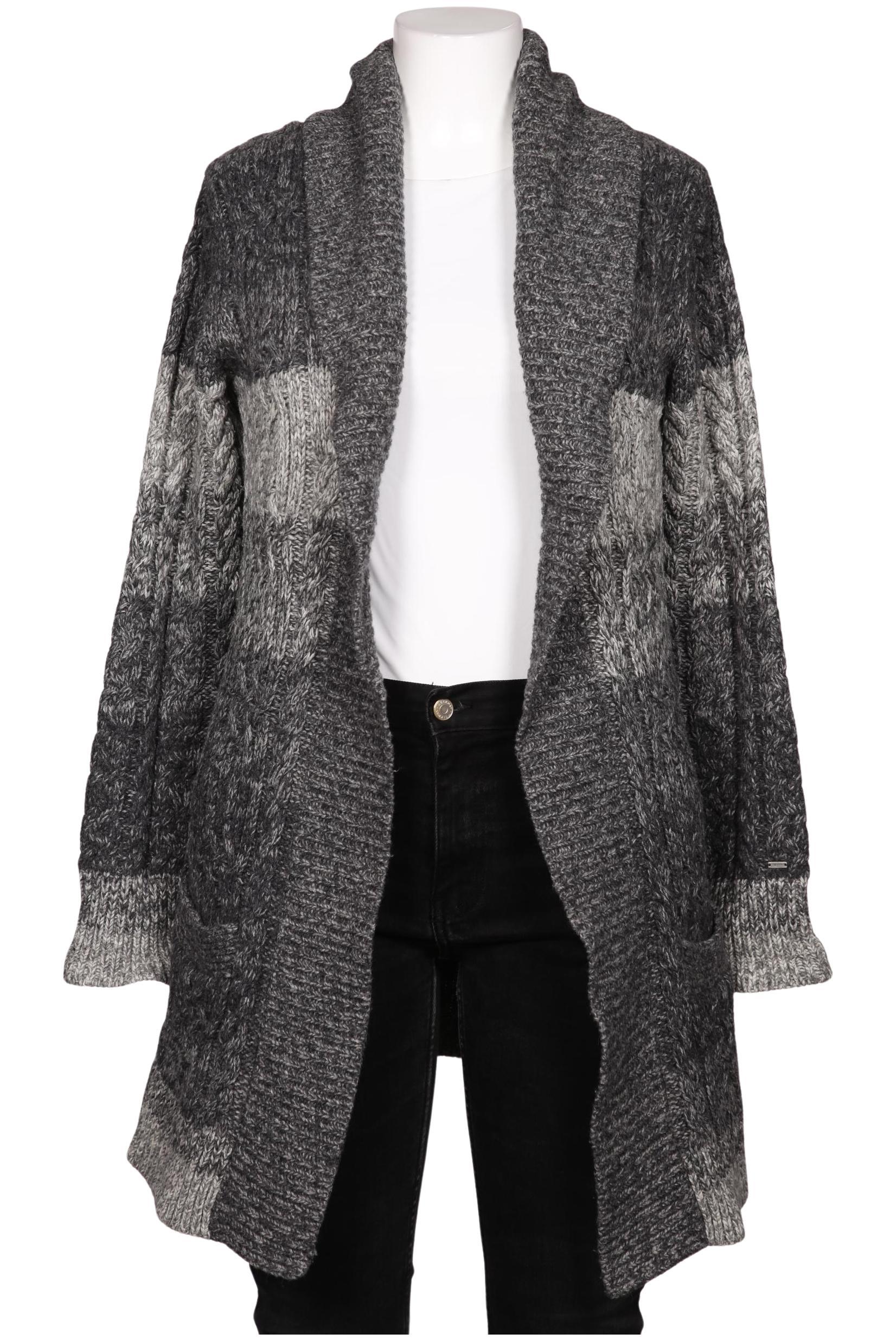 

Tommy Hilfiger Damen Strickjacke, grau, Gr. 44