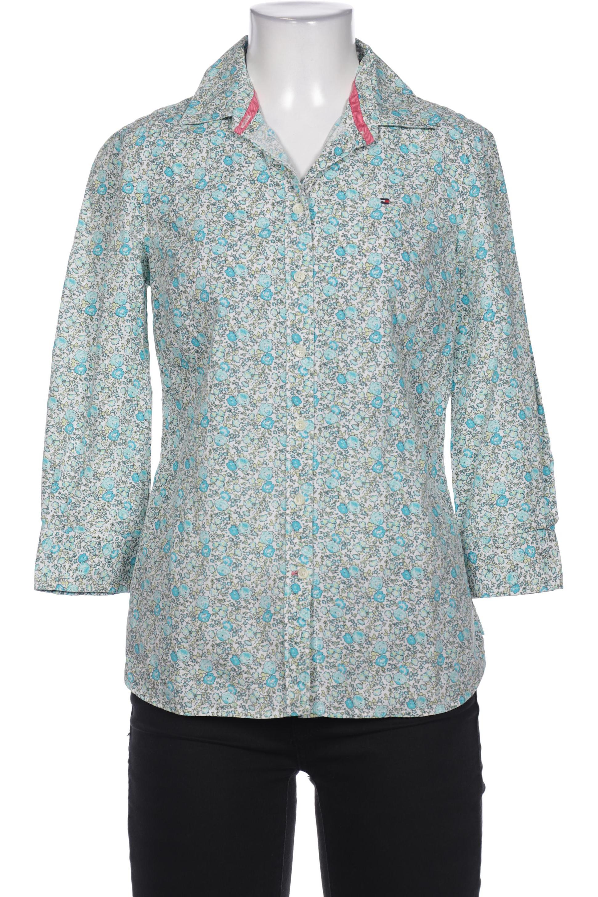 

Tommy Hilfiger Damen Bluse, türkis, Gr. 34