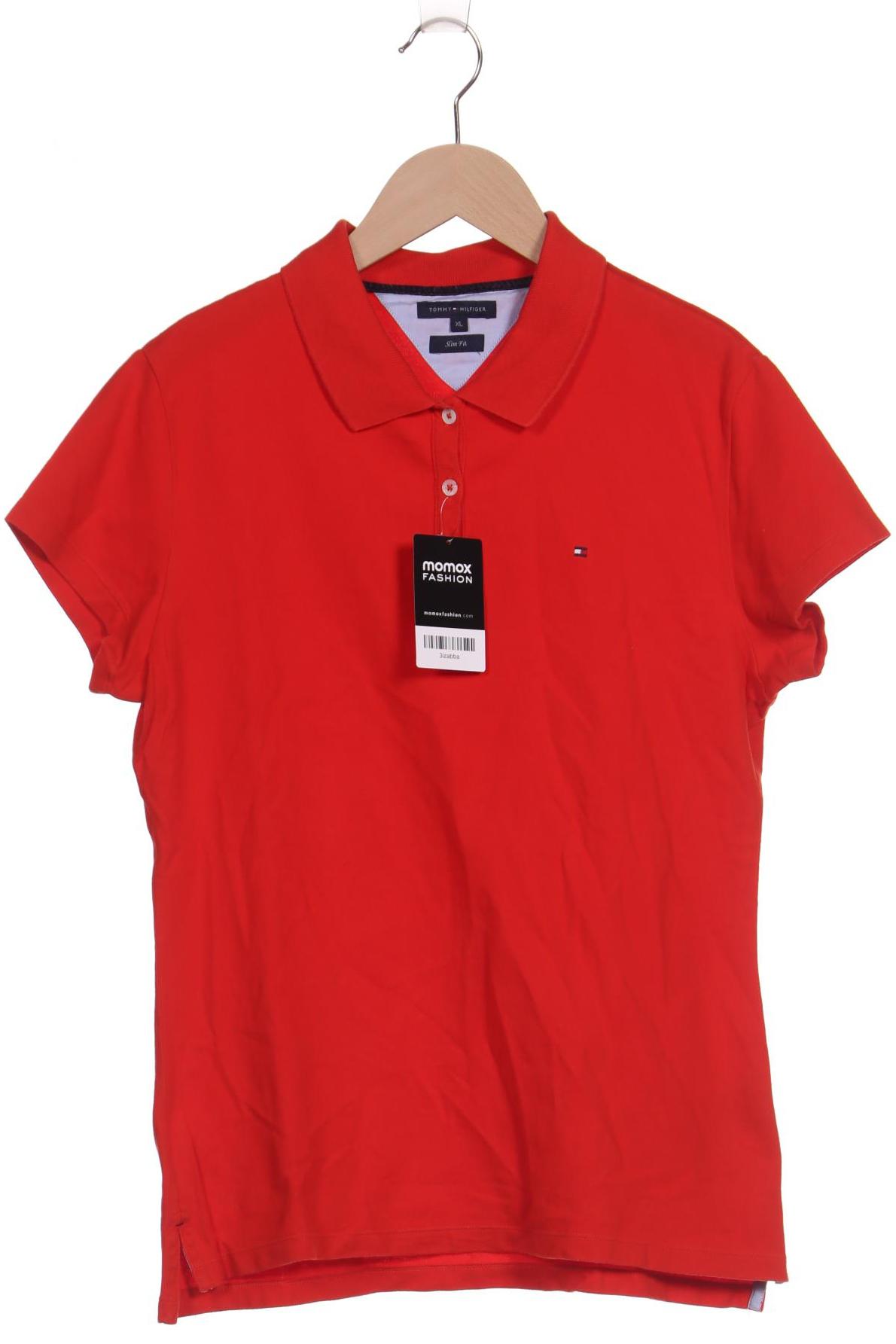 

Tommy Hilfiger Damen Poloshirt, rot, Gr. 44