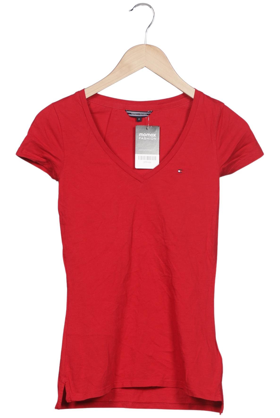 

Tommy Hilfiger Damen T-Shirt, rot, Gr. 34