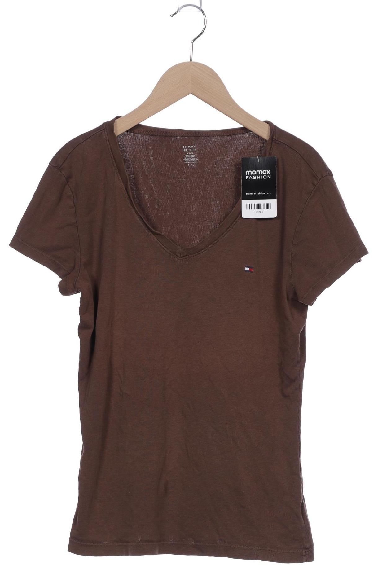 

Tommy Hilfiger Damen T-Shirt, braun, Gr. 42