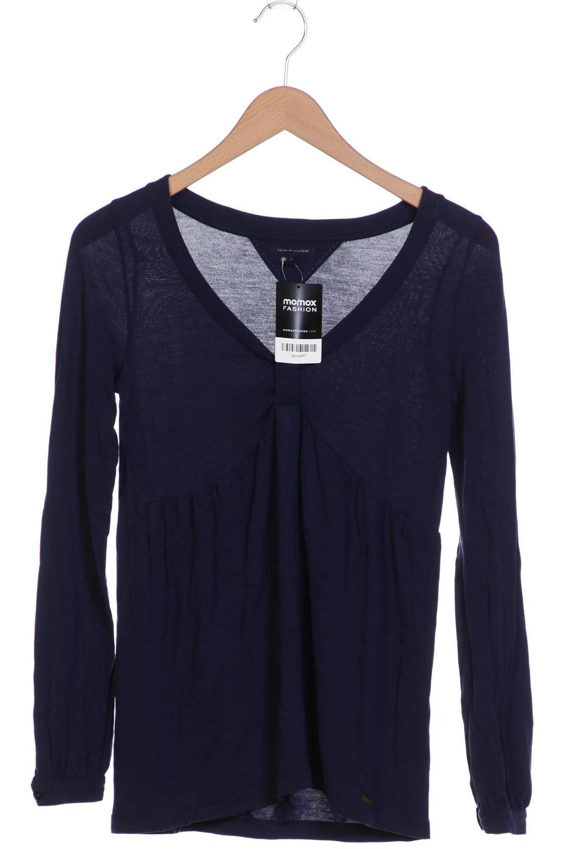 

Tommy Hilfiger Damen Langarmshirt, marineblau
