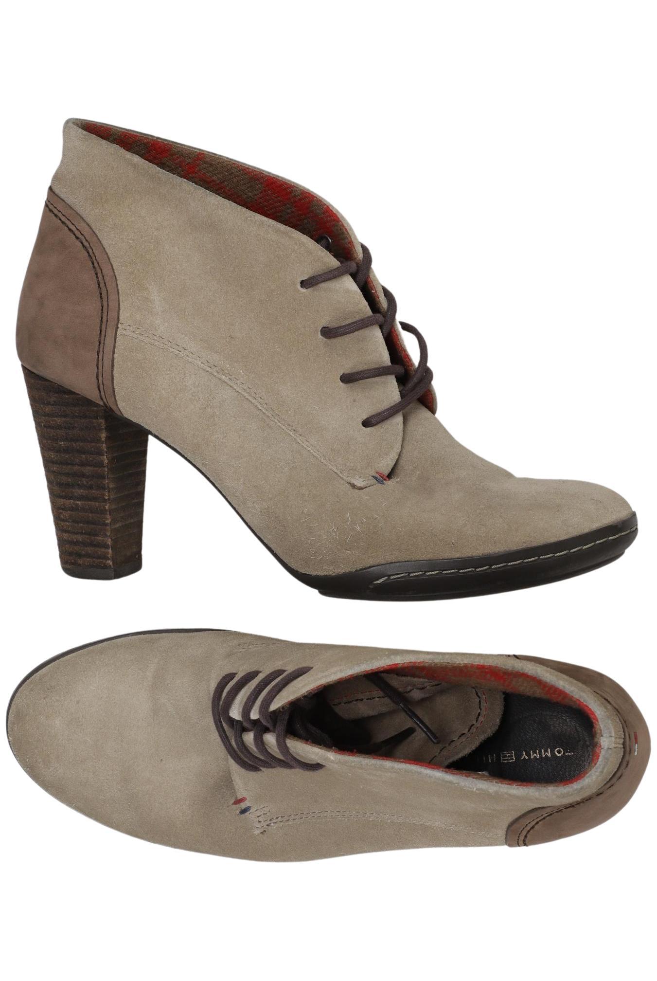 

Tommy Hilfiger Damen Stiefelette, beige, Gr. 39