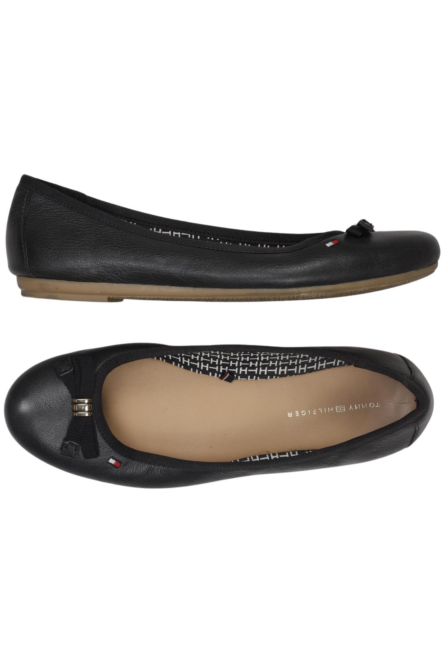 

Tommy Hilfiger Damen Ballerinas, schwarz, Gr. 39