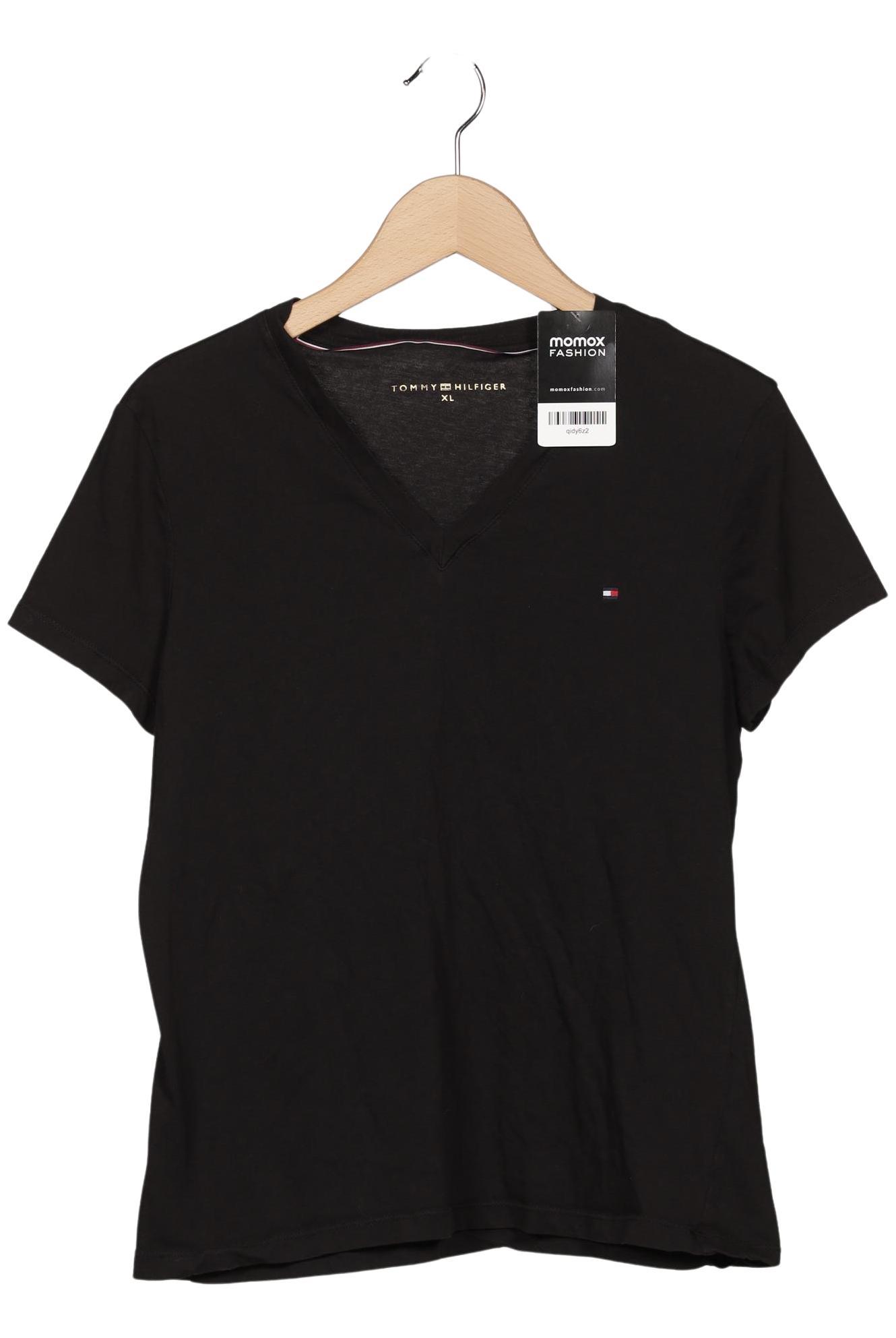 

Tommy Hilfiger Damen T-Shirt, schwarz, Gr. 44