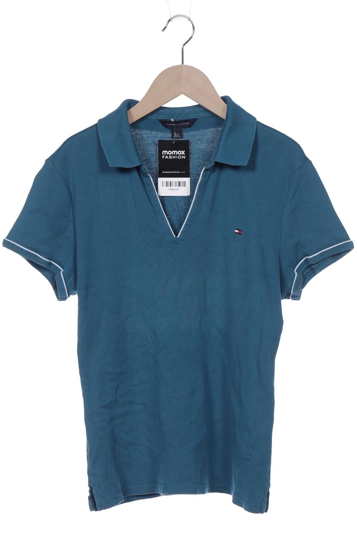 

Tommy Hilfiger Damen Poloshirt, türkis, Gr. 42