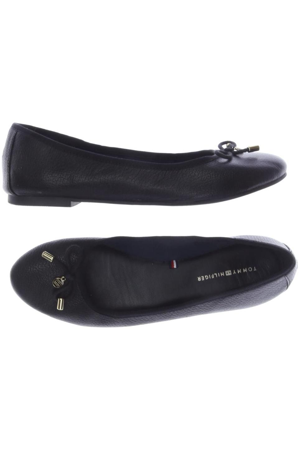 

Tommy Hilfiger Damen Ballerinas, schwarz, Gr. 38