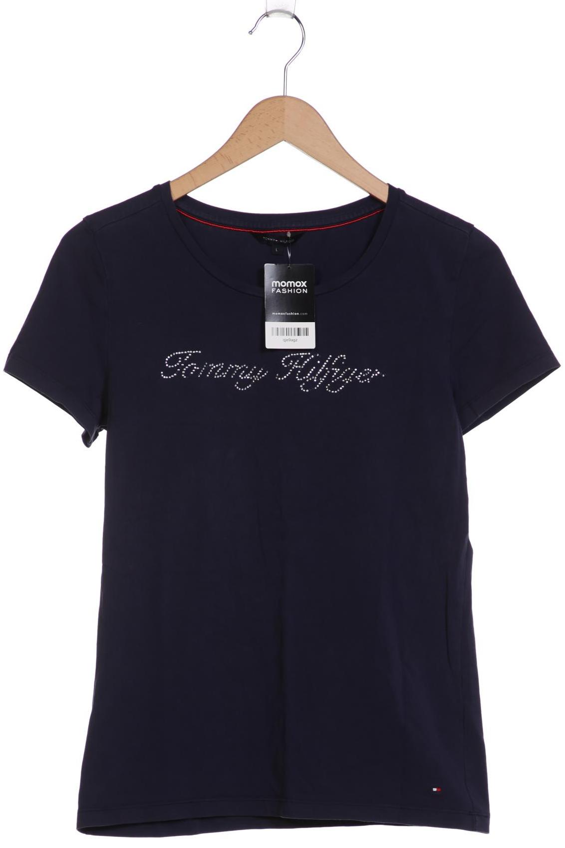 

Tommy Hilfiger Damen T-Shirt, marineblau, Gr. 42