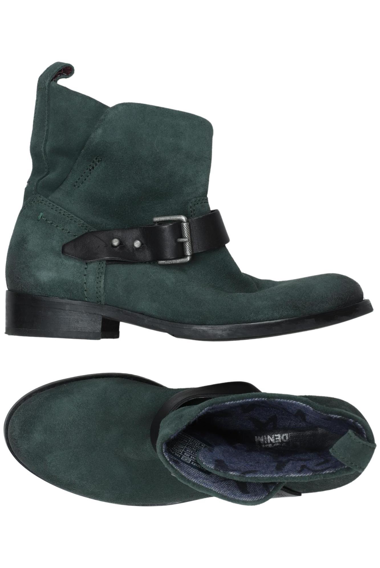 

Tommy Hilfiger Damen Stiefelette, grün, Gr. 37