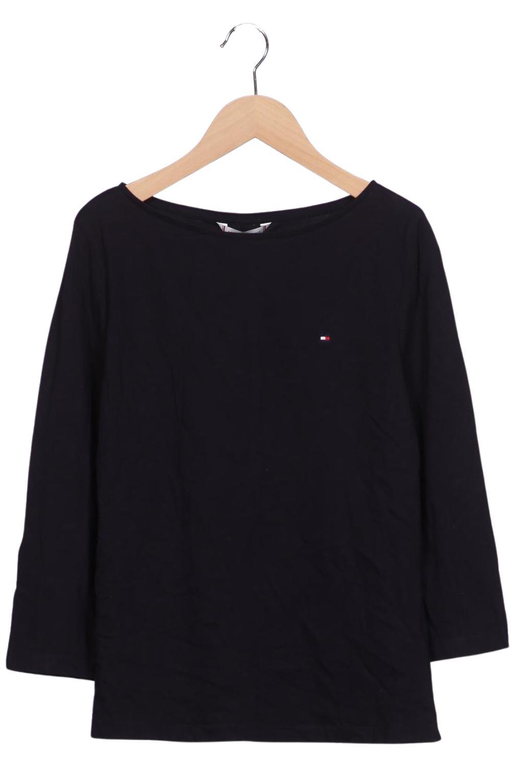 

Tommy Hilfiger Damen Langarmshirt, schwarz, Gr. 38