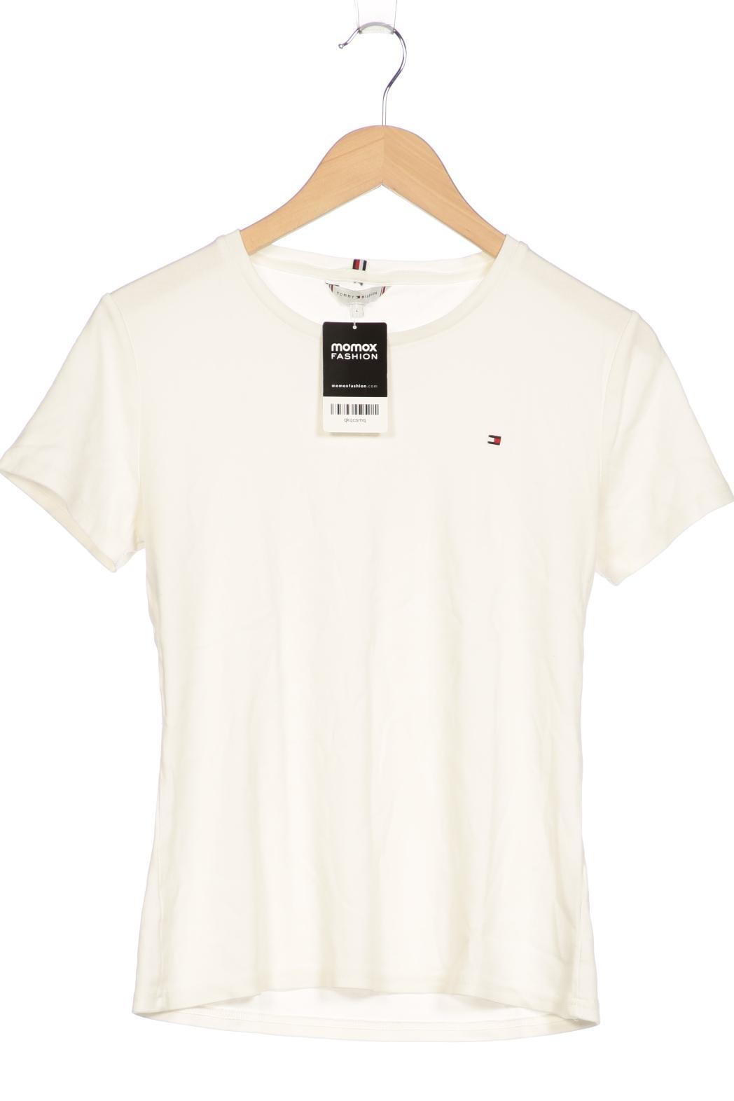 

Tommy Hilfiger Damen T-Shirt, cremeweiß, Gr. 42