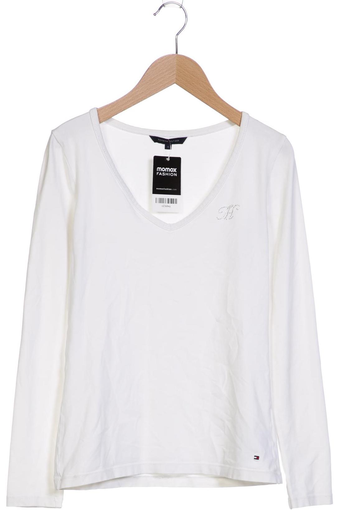 

Tommy Hilfiger Damen Langarmshirt, weiß, Gr. 36