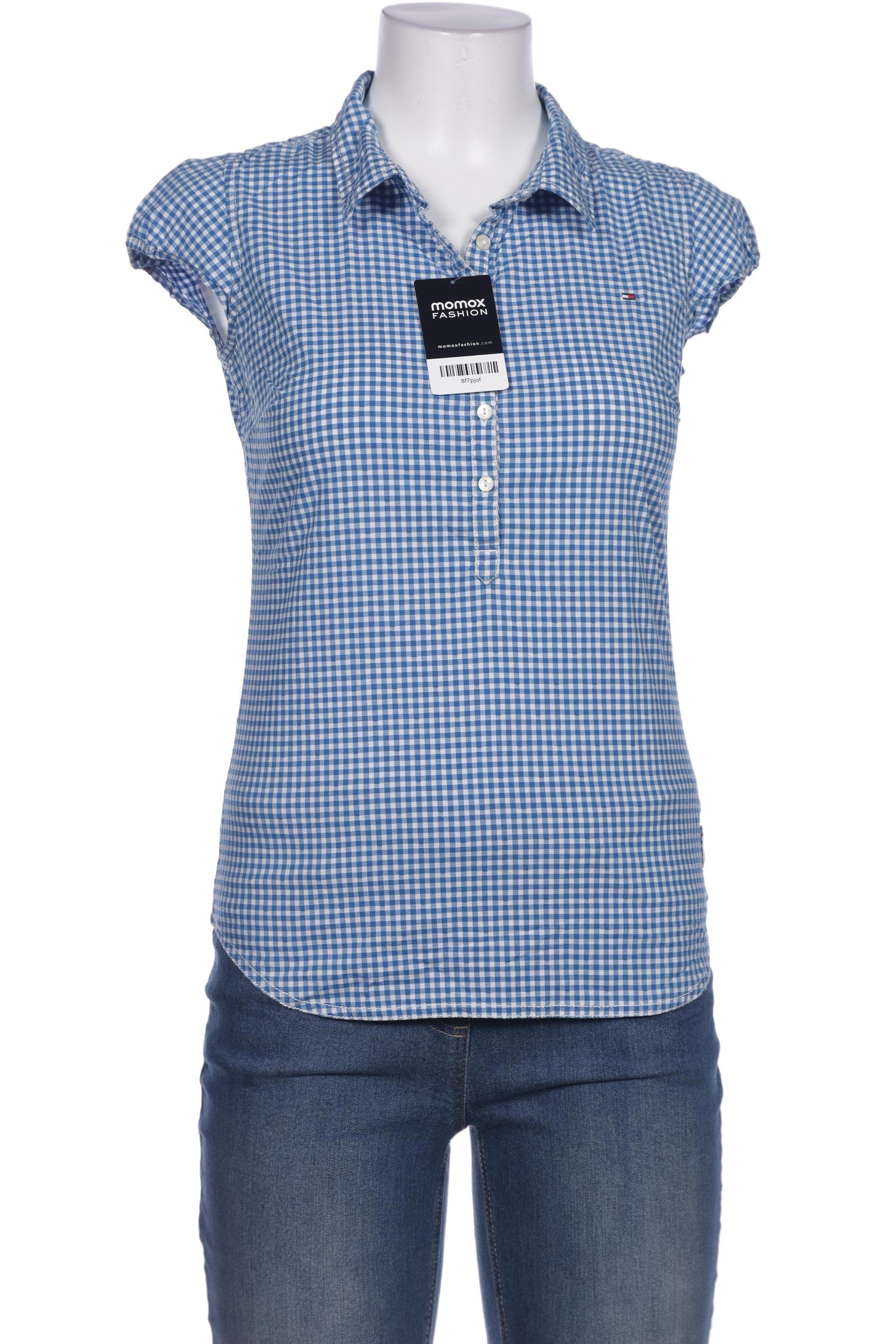

Tommy Hilfiger Damen Bluse, blau, Gr. 38