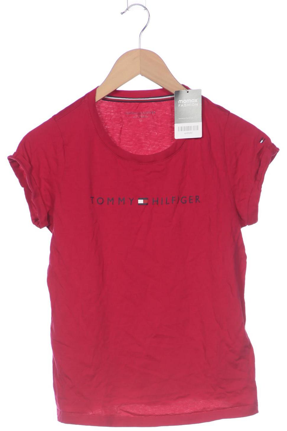 

Tommy Hilfiger Damen T-Shirt, bordeaux, Gr. 34