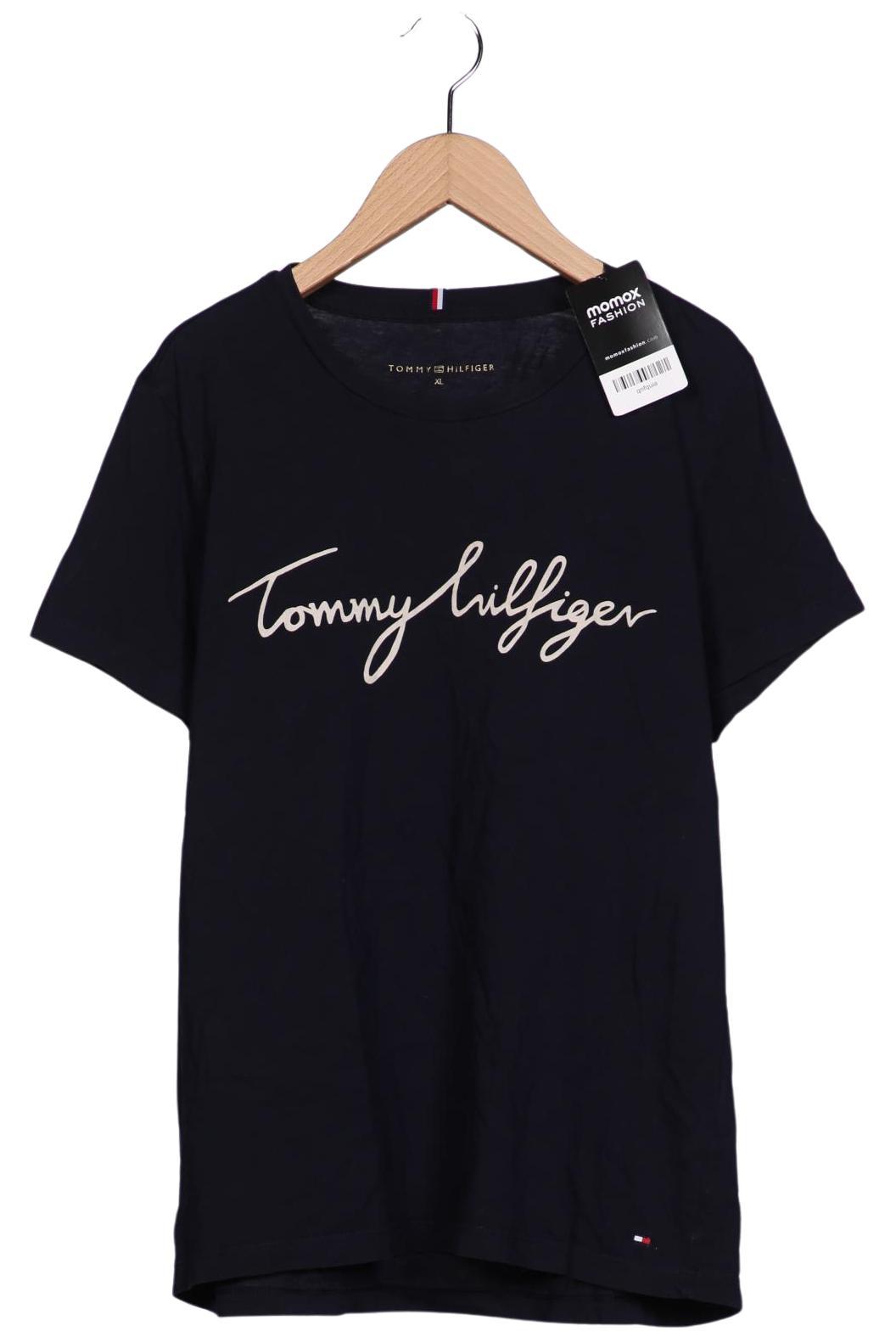 

Tommy Hilfiger Damen T-Shirt, marineblau, Gr. 44