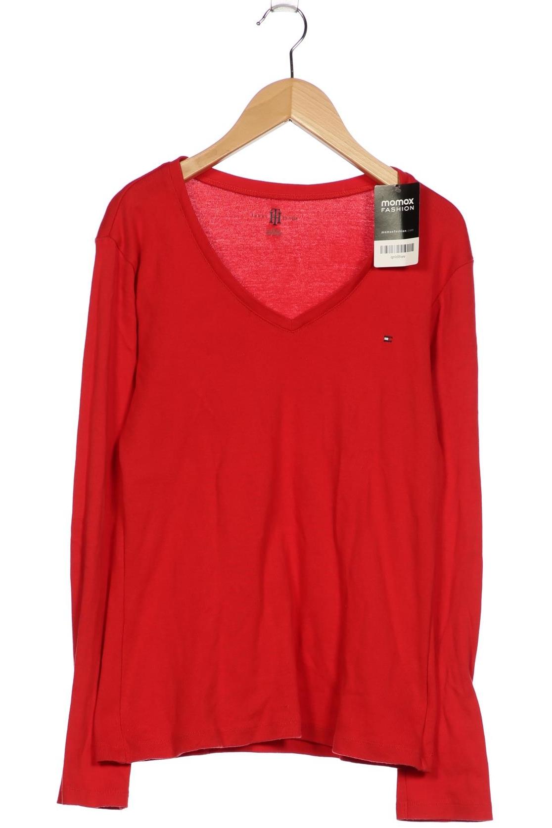 

Tommy Hilfiger Damen Langarmshirt, rot, Gr. 42