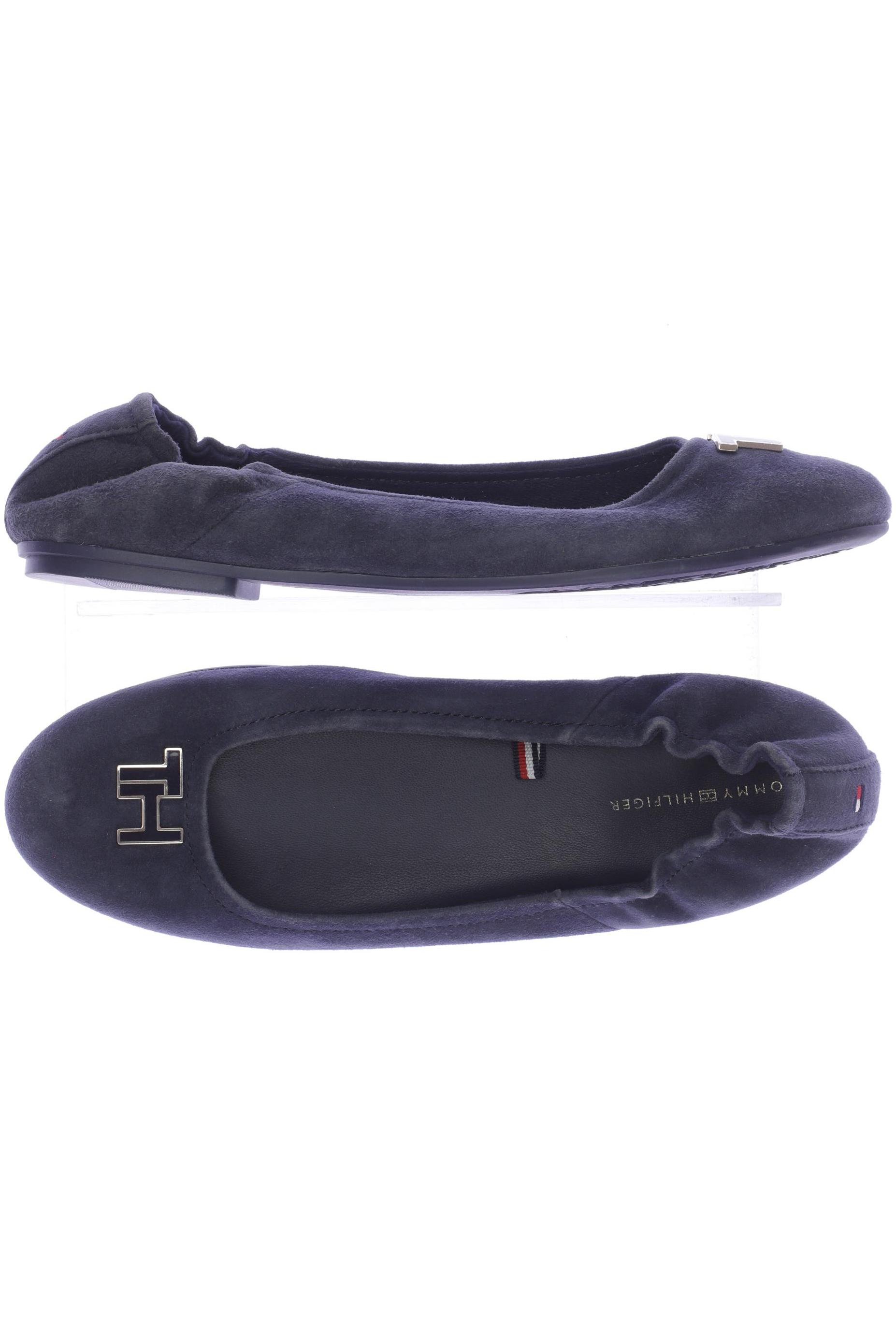 

Tommy Hilfiger Damen Ballerinas, blau, Gr. 38