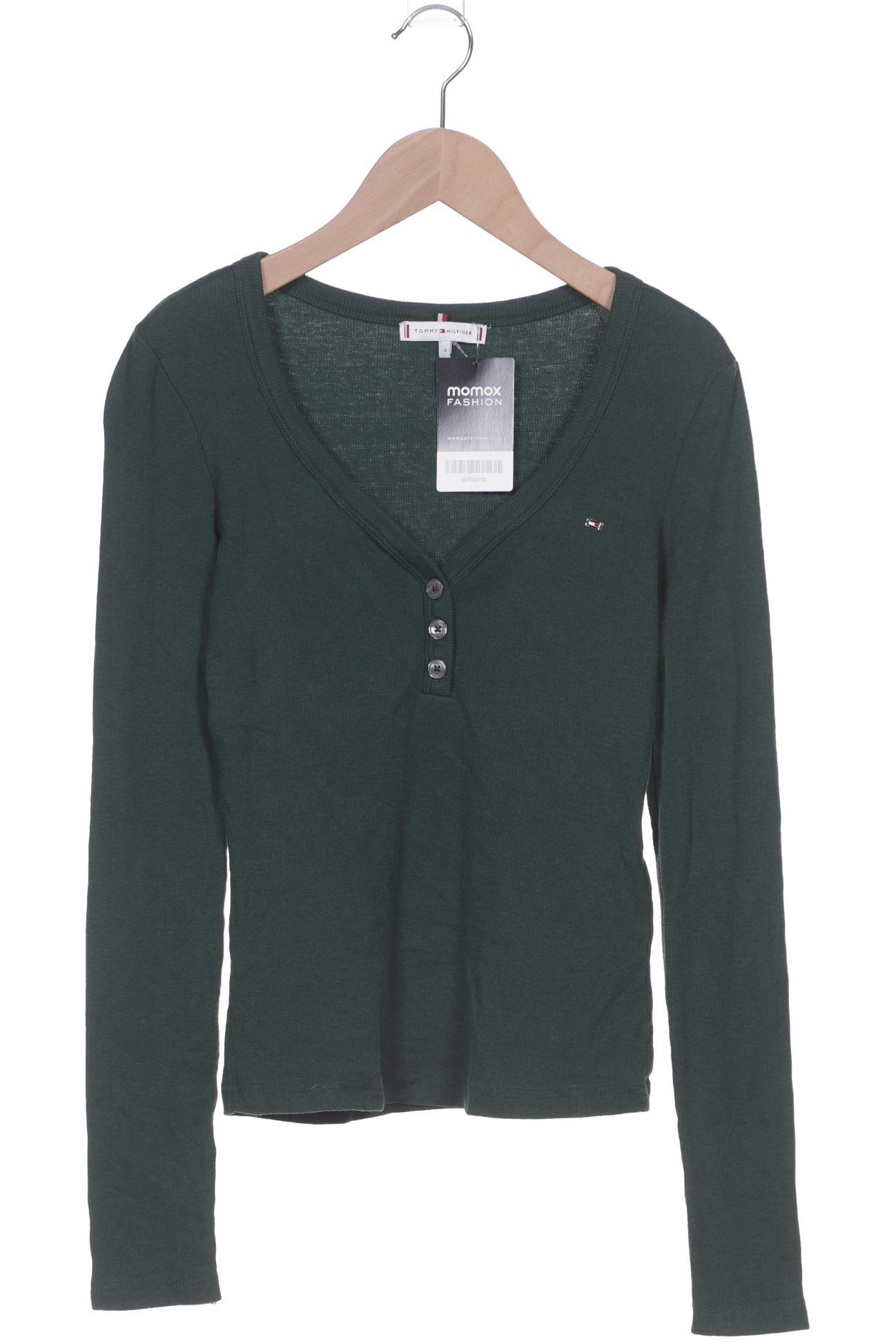 

Tommy Hilfiger Damen Langarmshirt, grün, Gr. 36