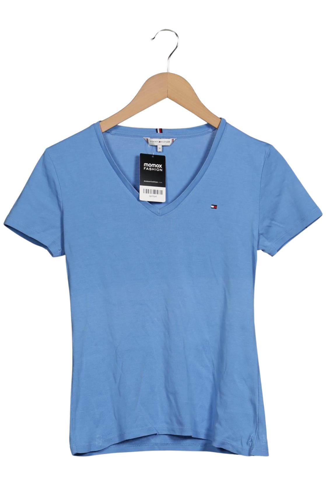 

Tommy Hilfiger Damen T-Shirt, blau, Gr. 38