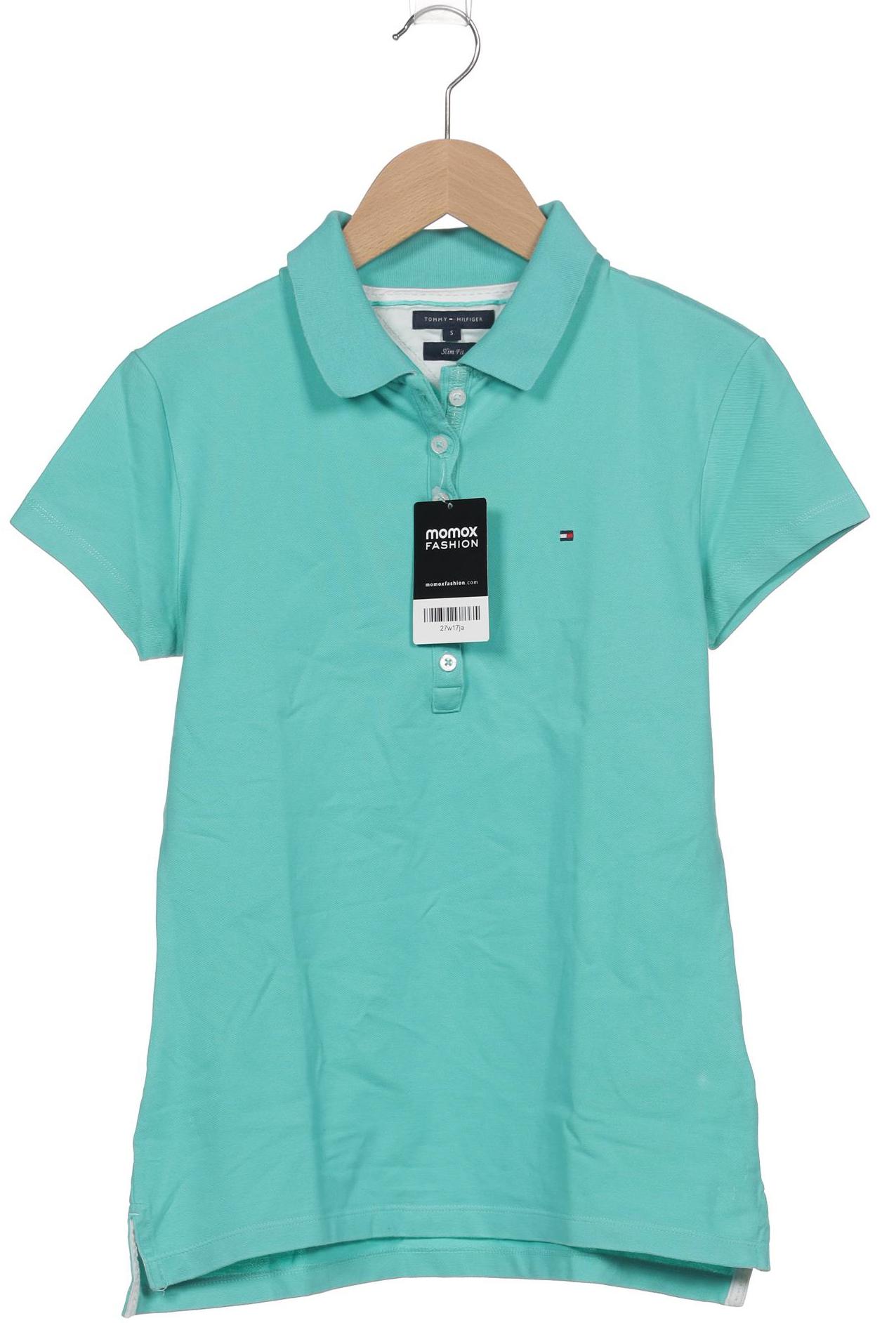 

Tommy Hilfiger Damen Poloshirt, türkis, Gr. 36