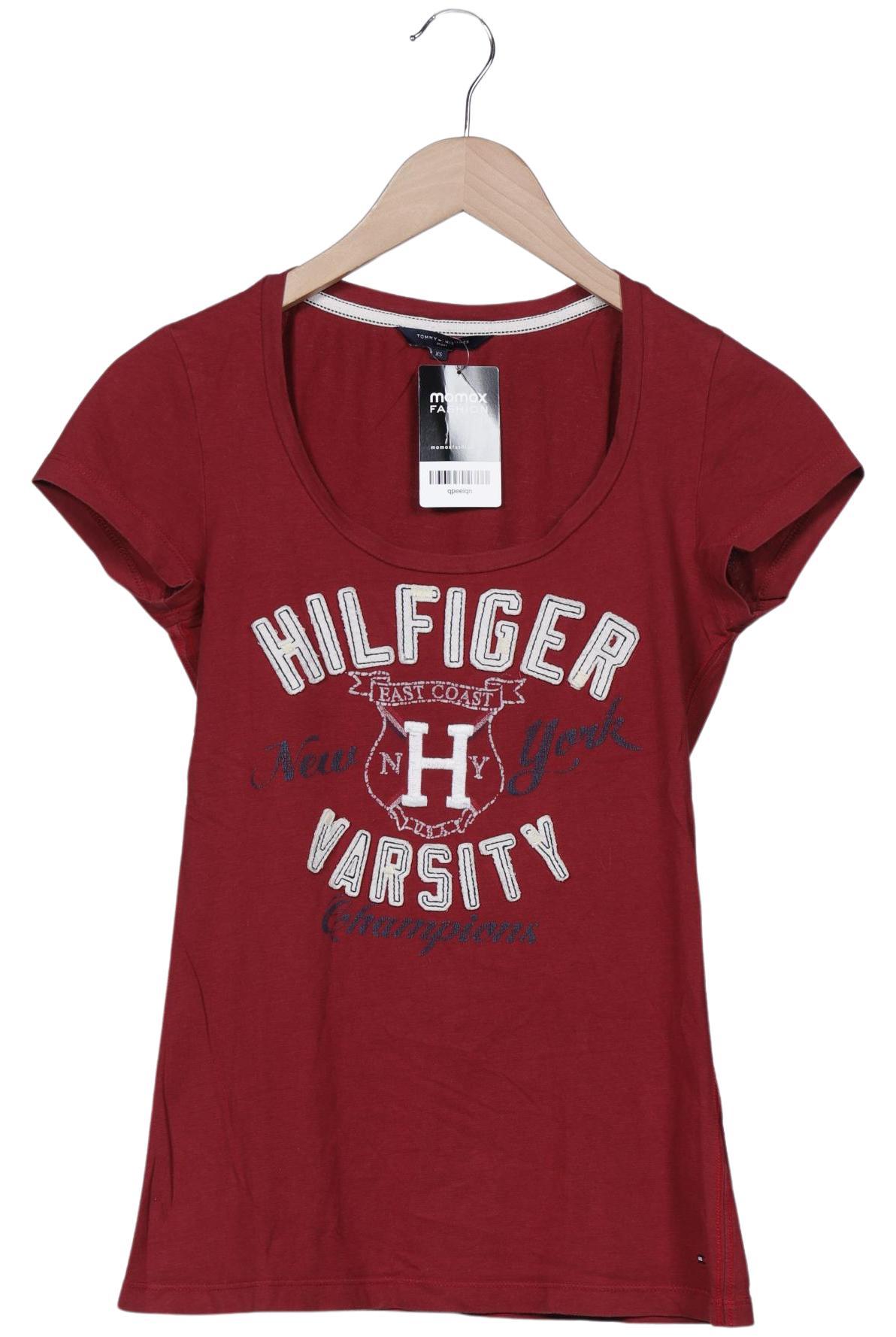 

Tommy Hilfiger Damen T-Shirt, rot, Gr. 34