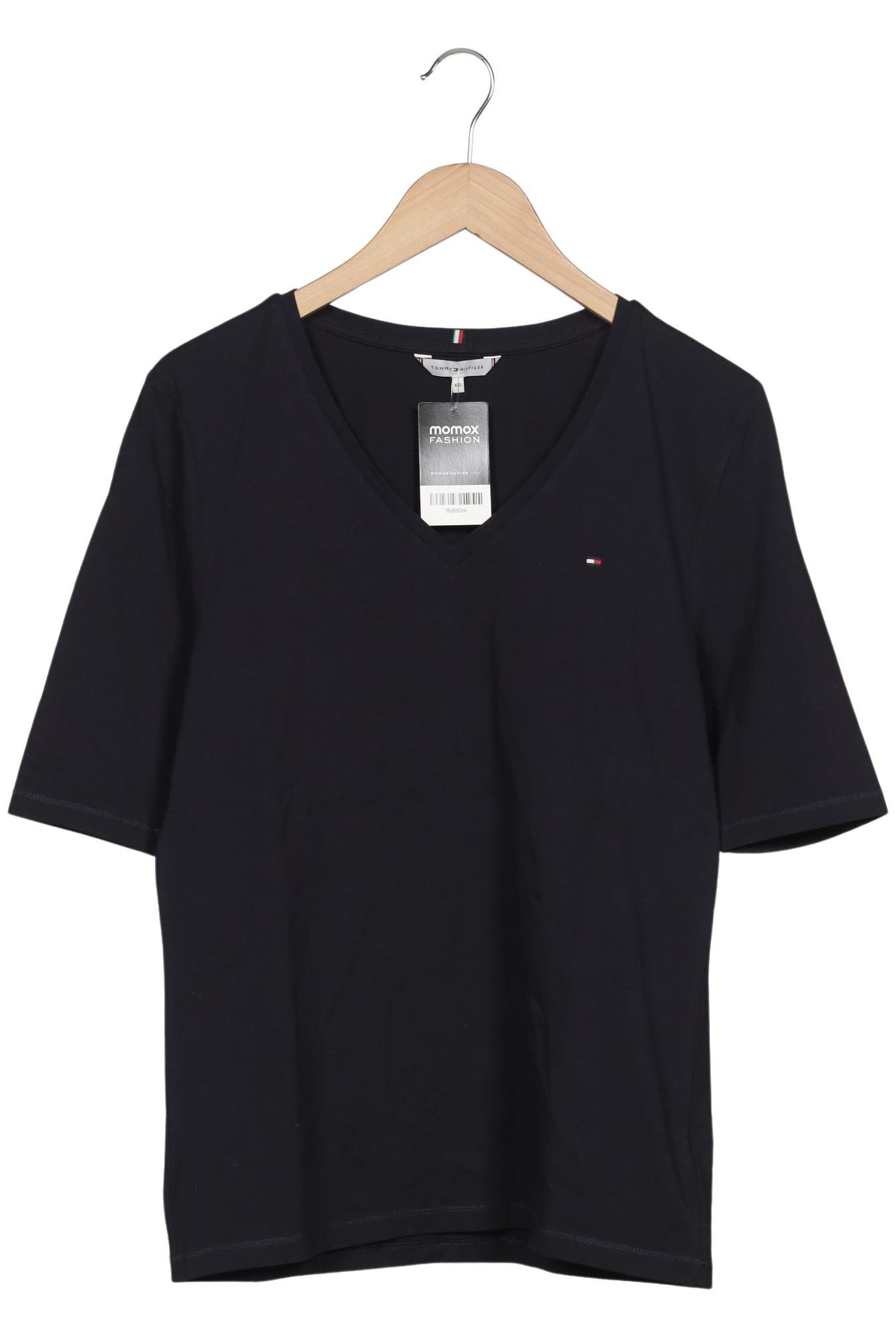 

Tommy Hilfiger Damen T-Shirt, marineblau, Gr. 46