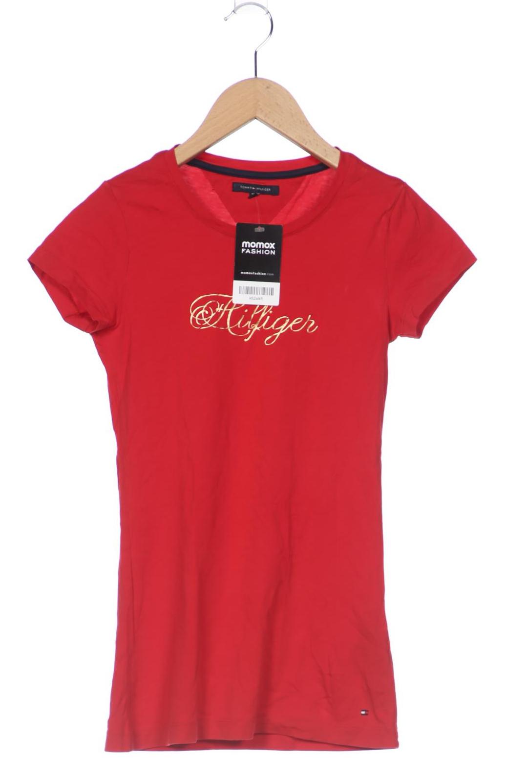 

Tommy Hilfiger Damen T-Shirt, rot, Gr. 34