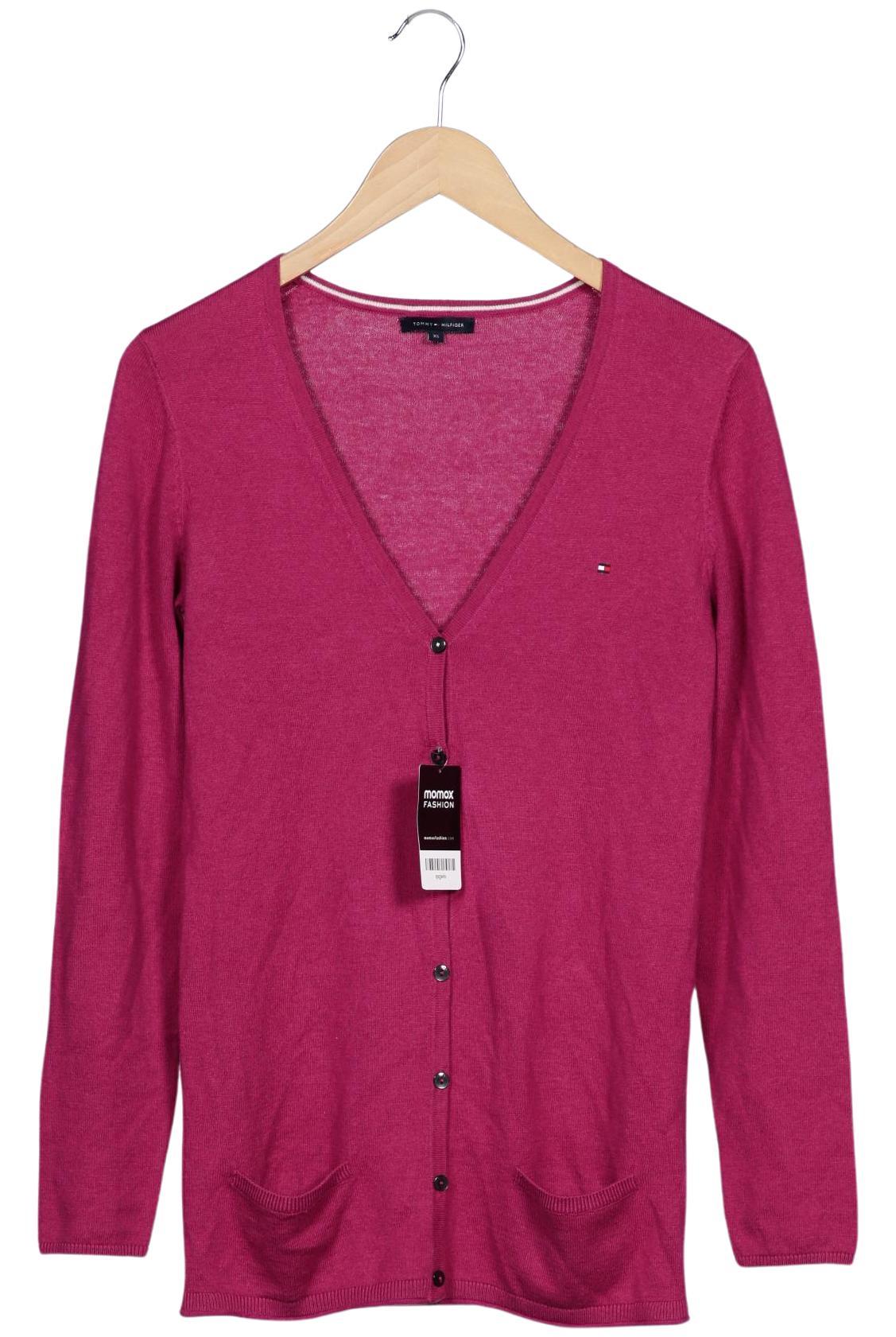 

Tommy Hilfiger Damen Strickjacke, pink, Gr. 34