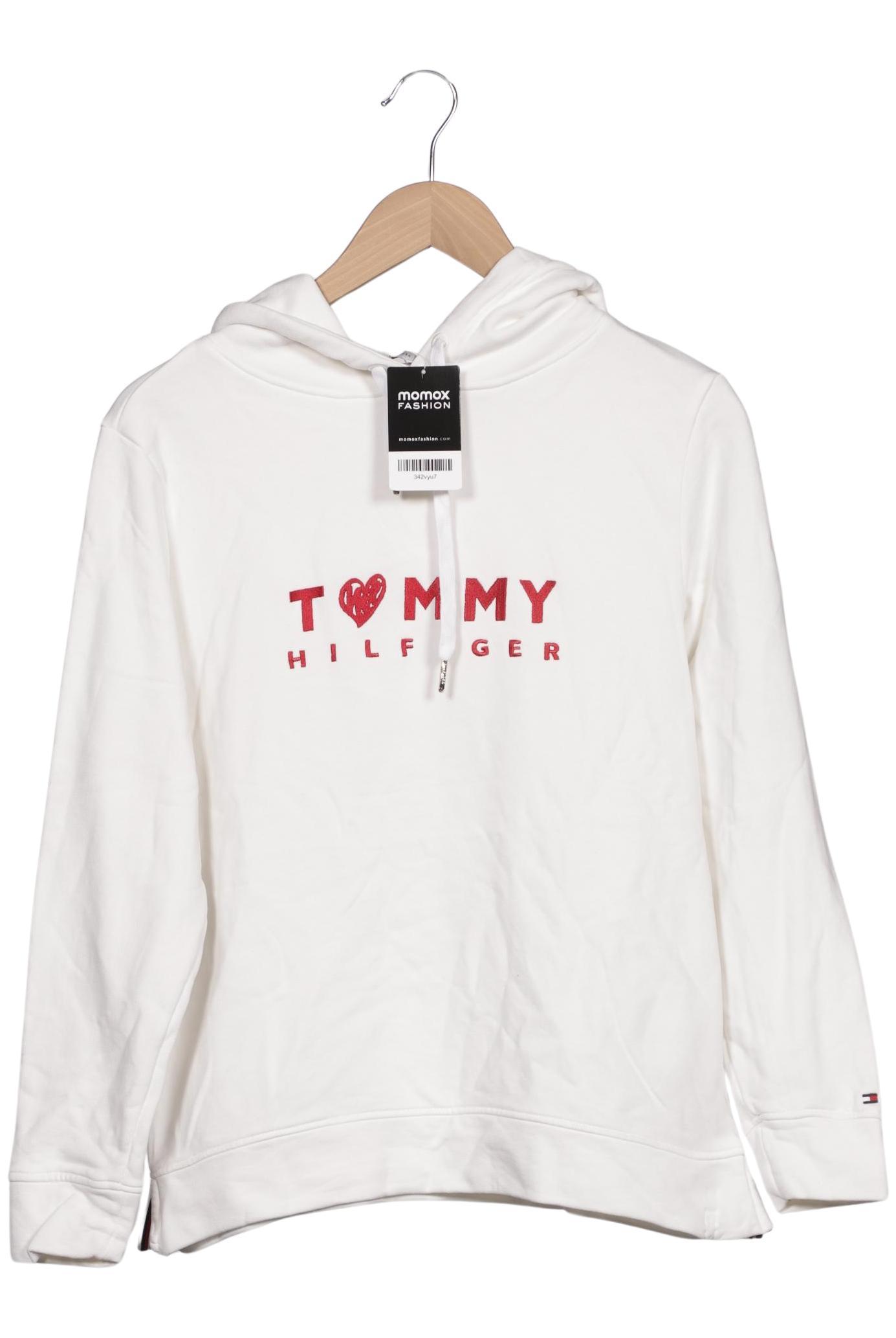 

Tommy Hilfiger Damen Kapuzenpullover, weiß, Gr. 36