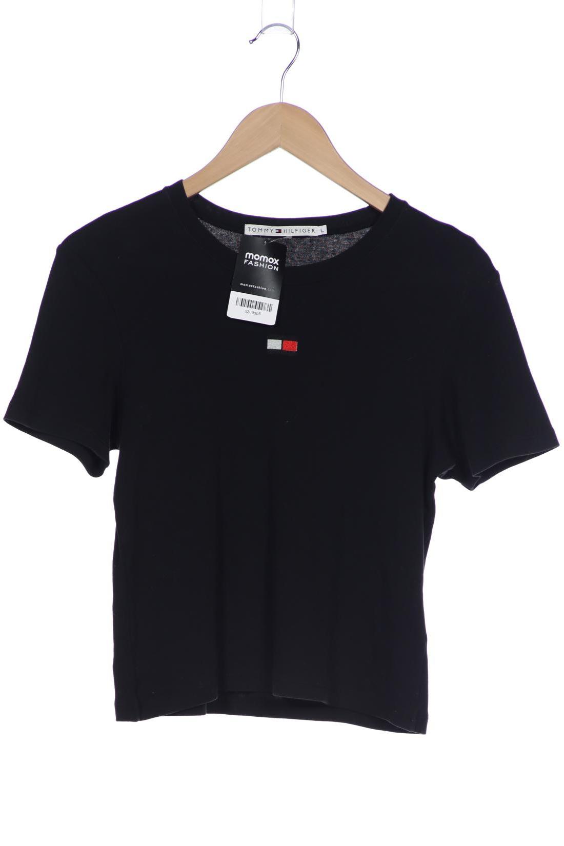 

Tommy Hilfiger Damen T-Shirt, schwarz, Gr. 42