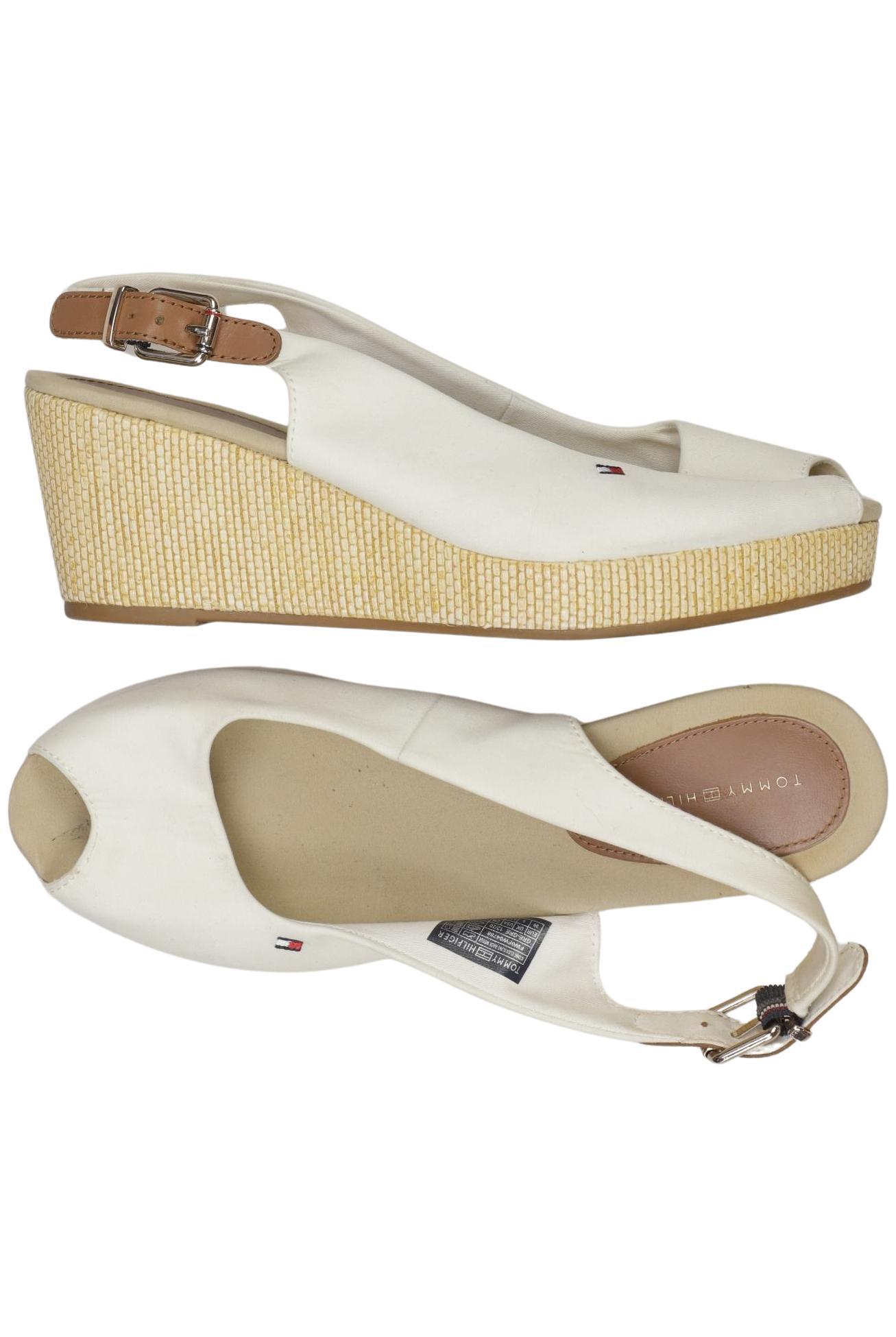 

Tommy Hilfiger Damen Sandale, weiß, Gr. 39