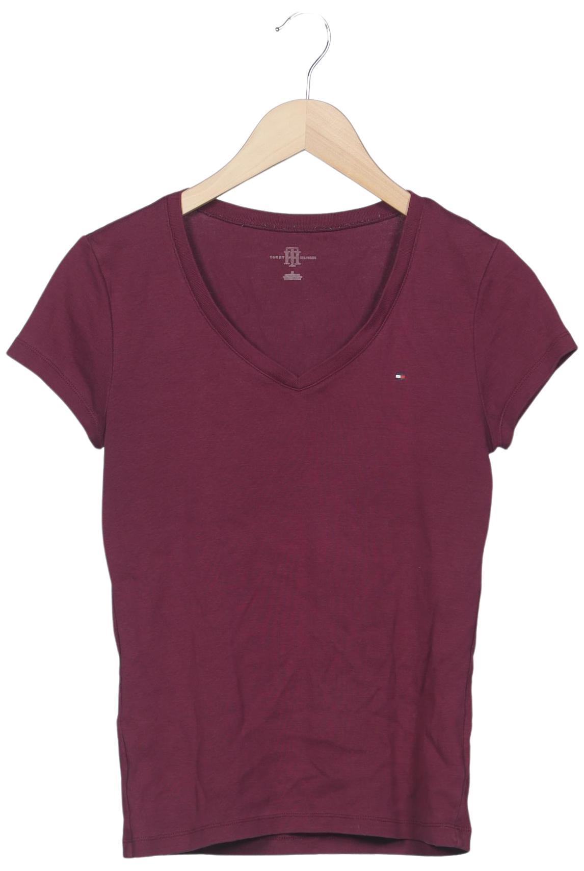 

Tommy Hilfiger Damen T-Shirt, bordeaux, Gr. 38