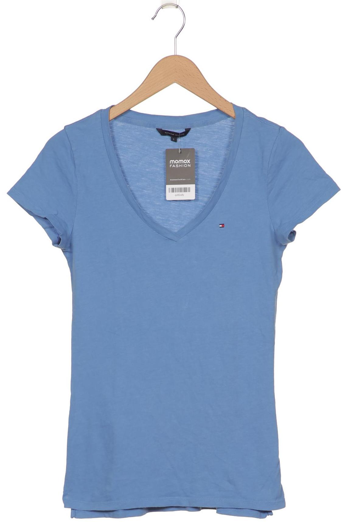 

Tommy Hilfiger Damen T-Shirt, blau, Gr. 36