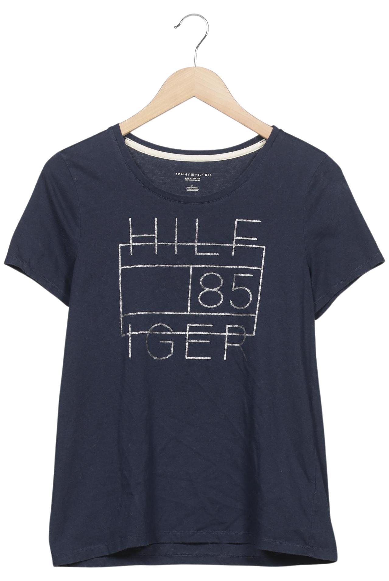 

Tommy Hilfiger Damen T-Shirt, marineblau, Gr. 38