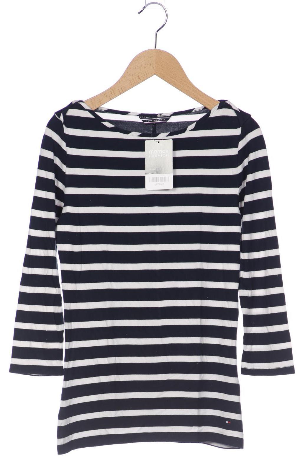 

Tommy Hilfiger Damen Langarmshirt, marineblau, Gr. 34