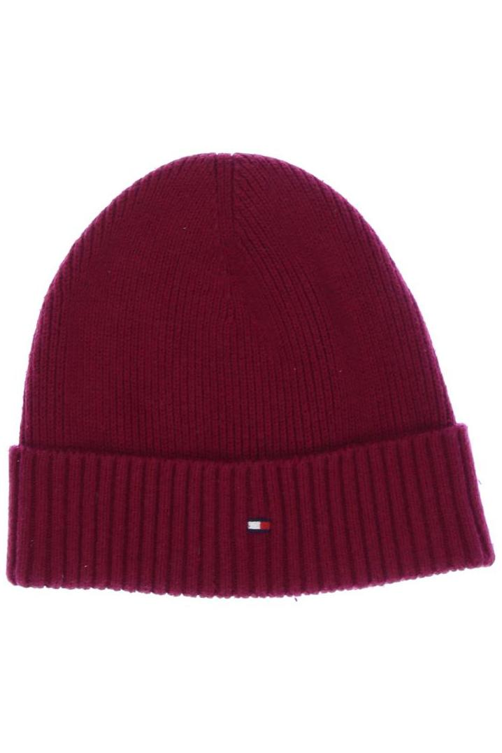 

Tommy Hilfiger Damen Hut/Mütze, bordeaux, Gr. uni